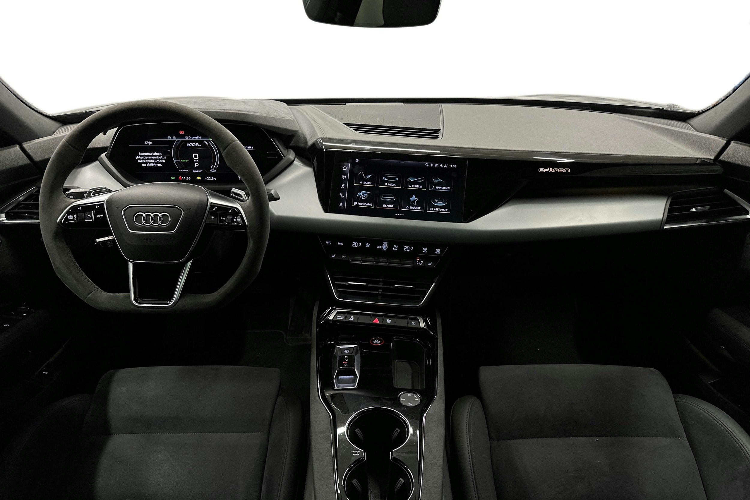 harmaa Audi e-tron 2023 kuva 9.