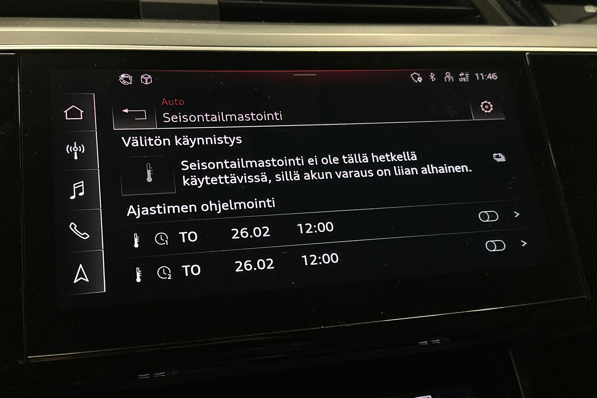 musta Audi e-tron 2023 kuva 29.
