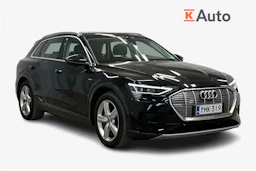 musta Audi e-tron 2023 kuva 1.