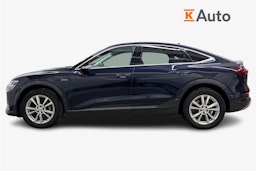 sininen Audi e-tron 2023 kuva 6.