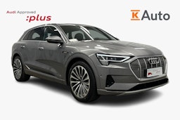 harmaa Audi e-tron 2023 kuva 1.