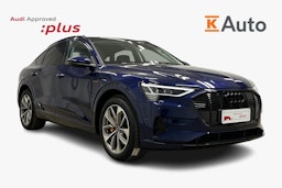 met. sininen Audi e-tron 2023 kuva 1.