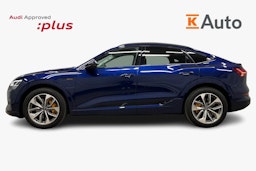 met. sininen Audi e-tron 2023 kuva 6.