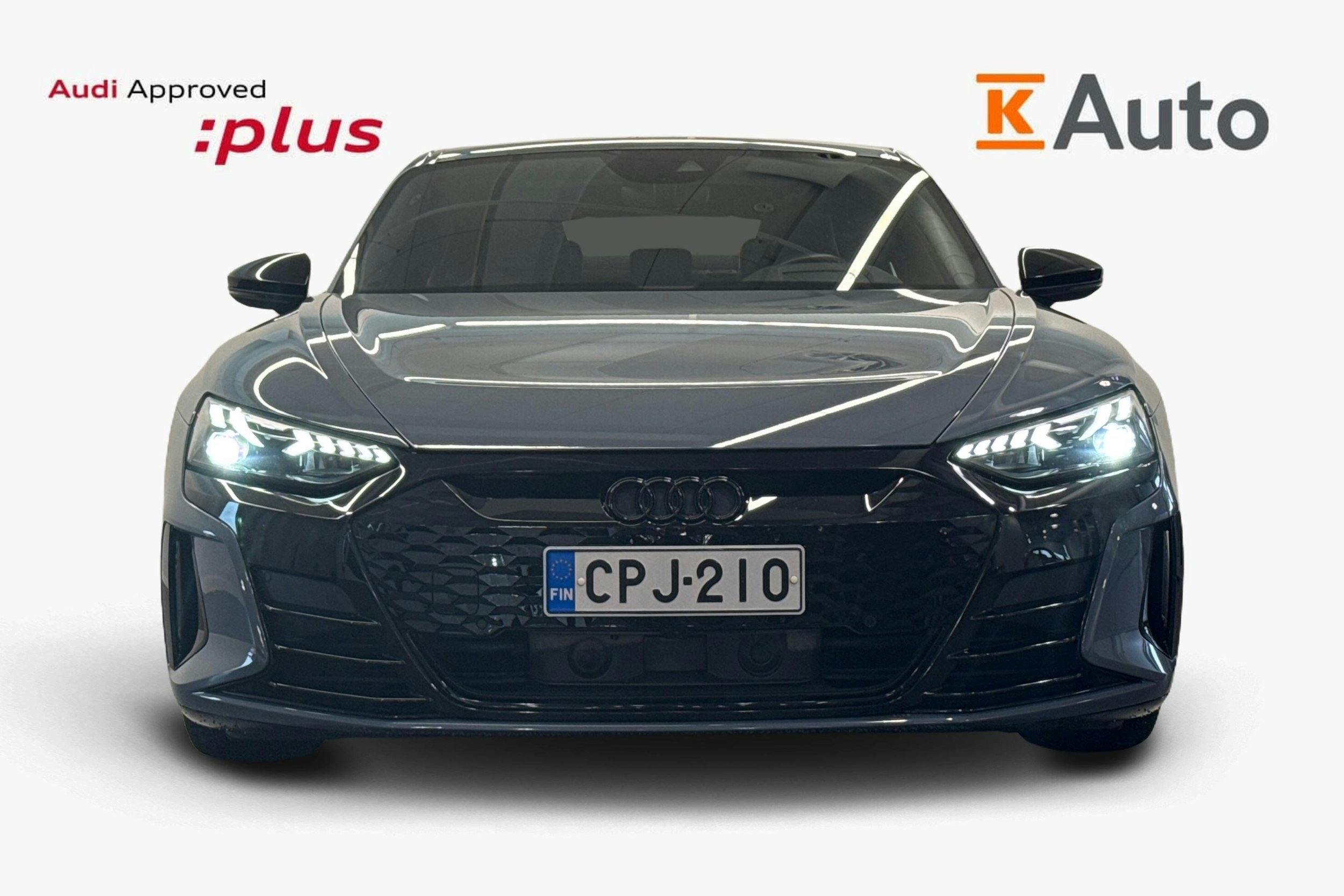harmaa Audi e-tron GT 2022 kuva 4.