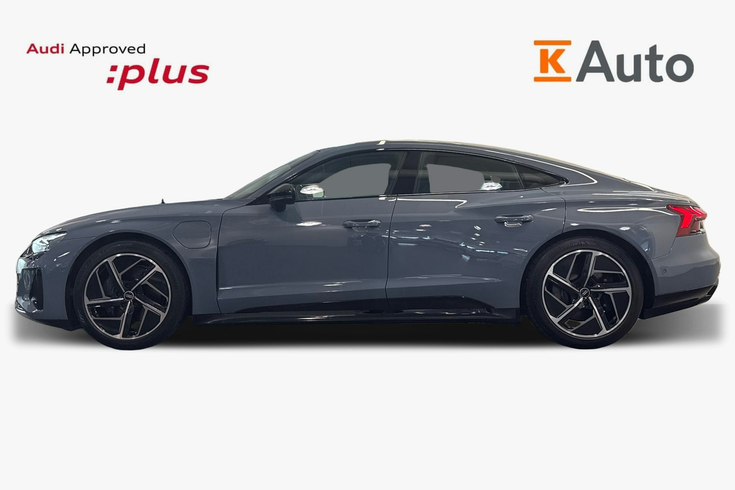 harmaa Audi e-tron GT 2022 kuva 5.