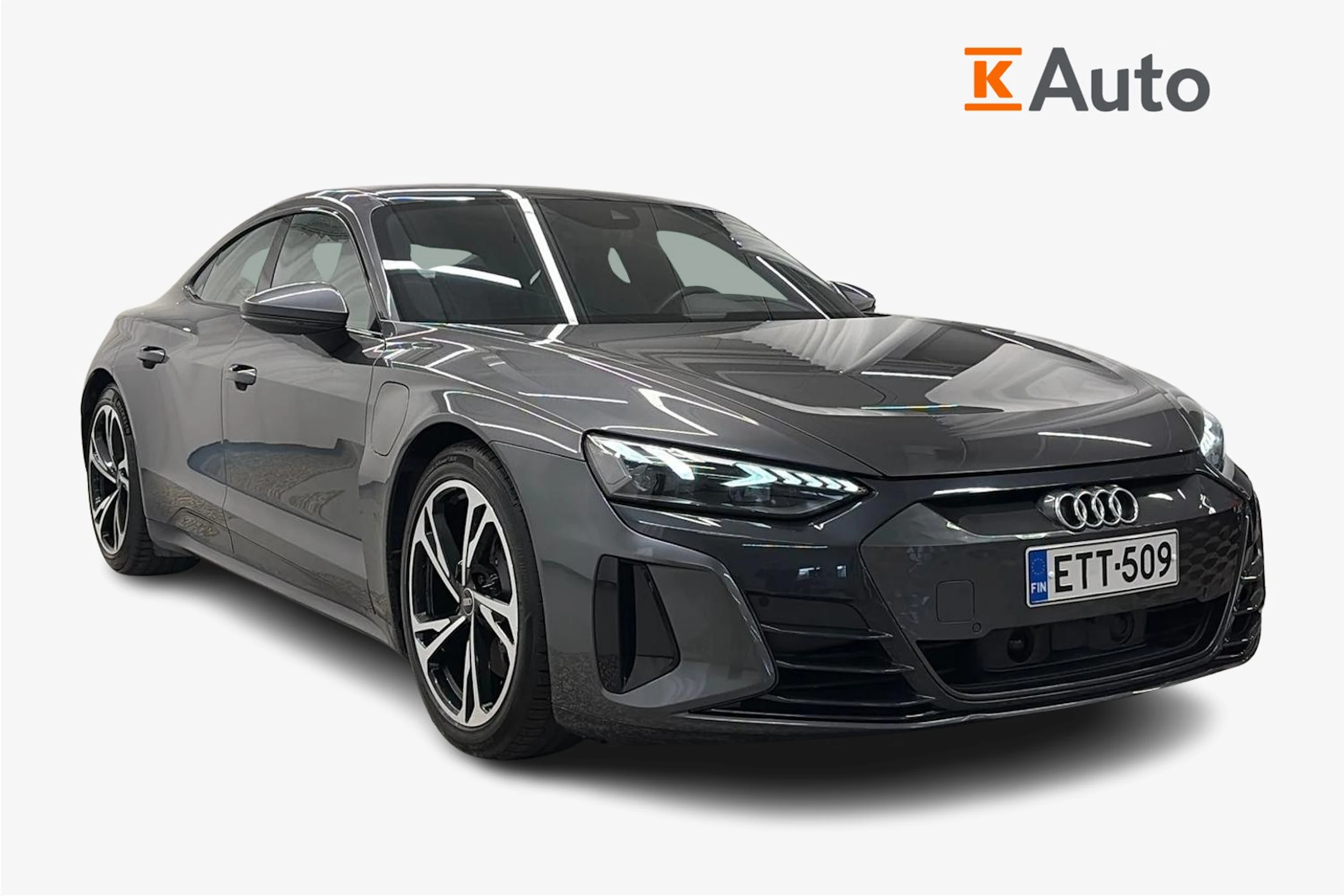 harmaa Audi e-tron GT 2022 kuva 1.