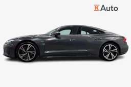 harmaa Audi e-tron GT 2022 kuva 5.