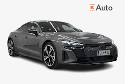 Harmaa Audi e-tron GT 2022 kuva 1.