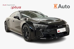 musta Audi e-tron GT 2022 kuva 1.