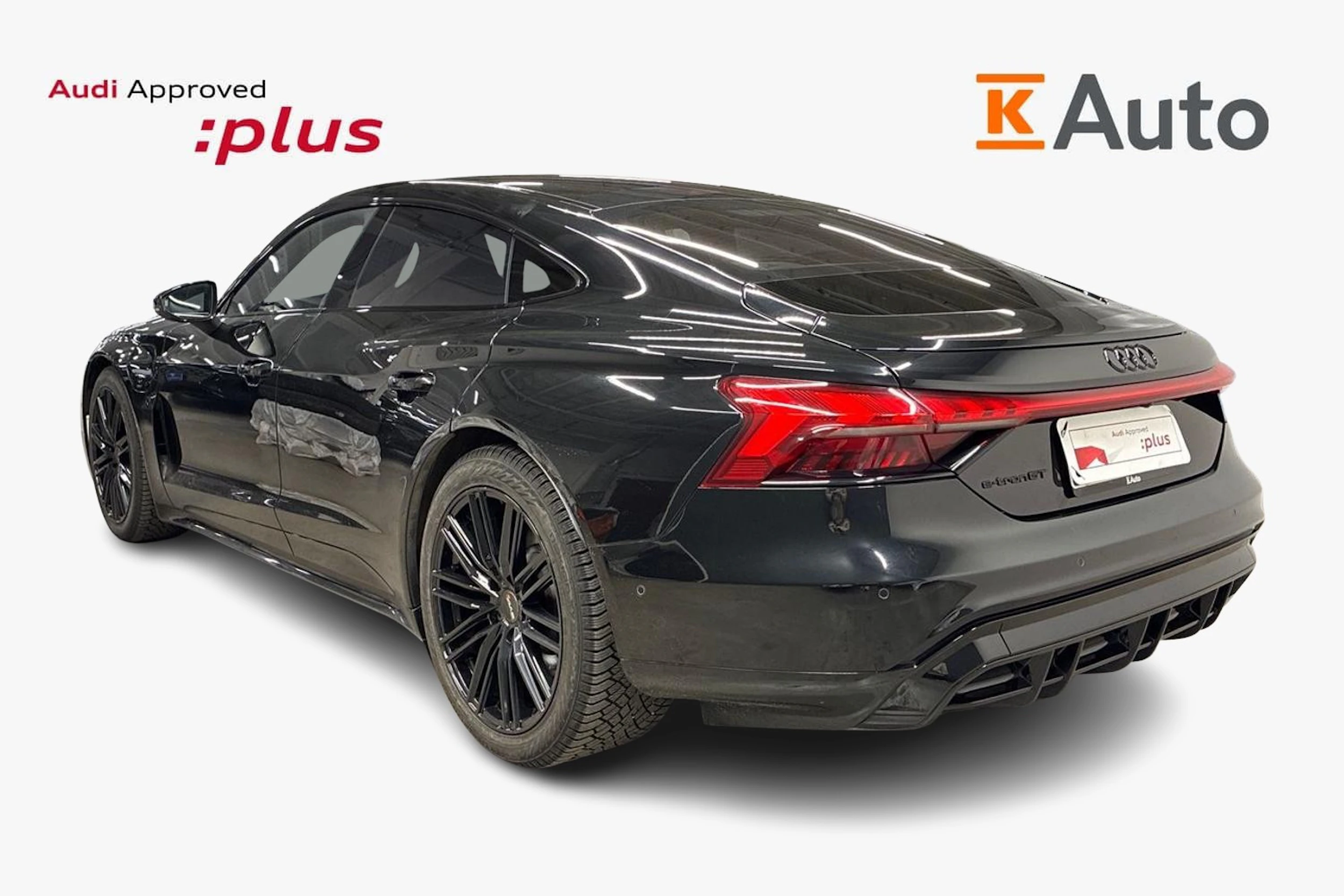 musta Audi e-tron GT 2022 kuva 2.