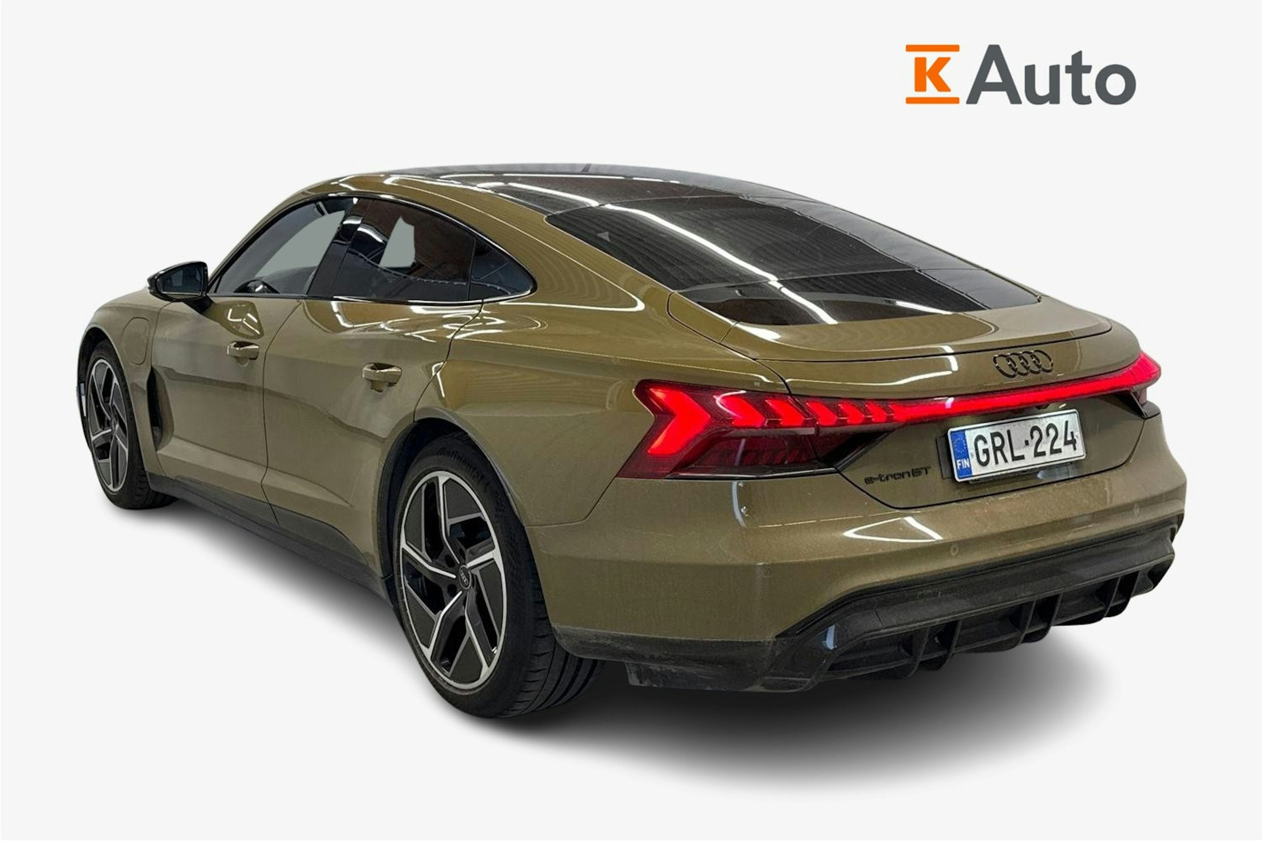 vihreä Audi e-tron GT 2022 kuva 2.