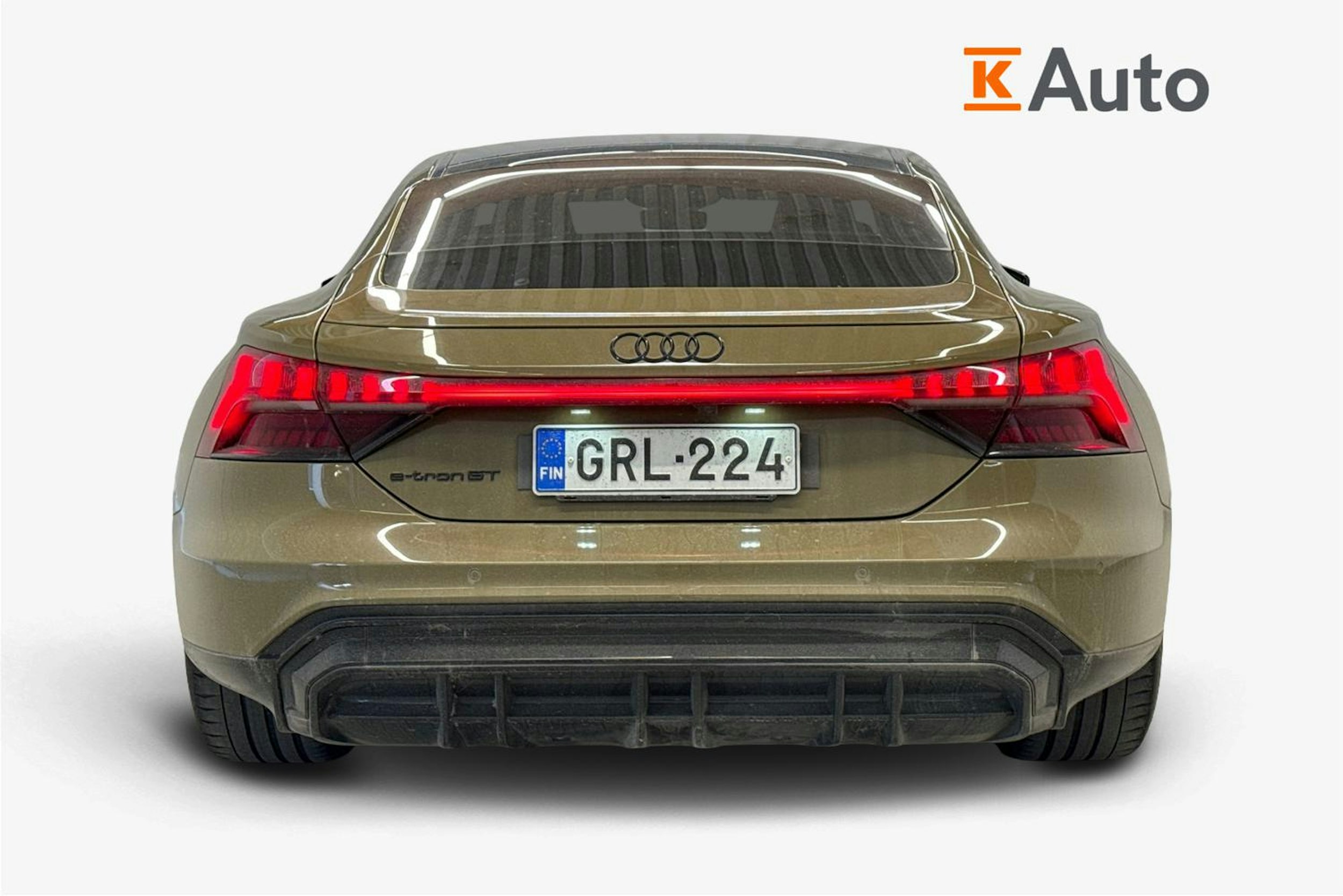 vihreä Audi e-tron GT 2022 kuva 3.