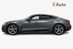 harmaa Audi e-tron GT 2022 kuva 6.