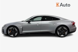 harmaa Audi e-tron GT 2022 kuva 6.