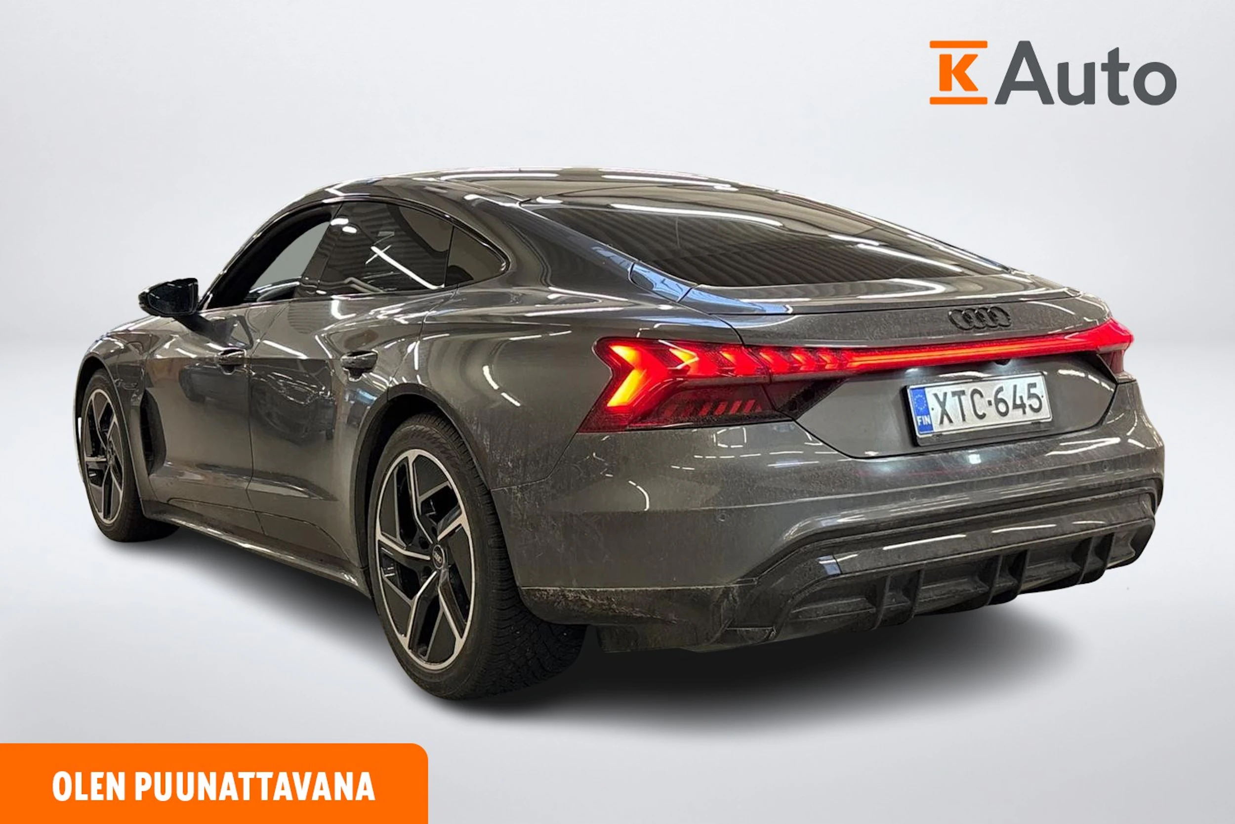harmaa Audi e-tron GT 2022 kuva 2.
