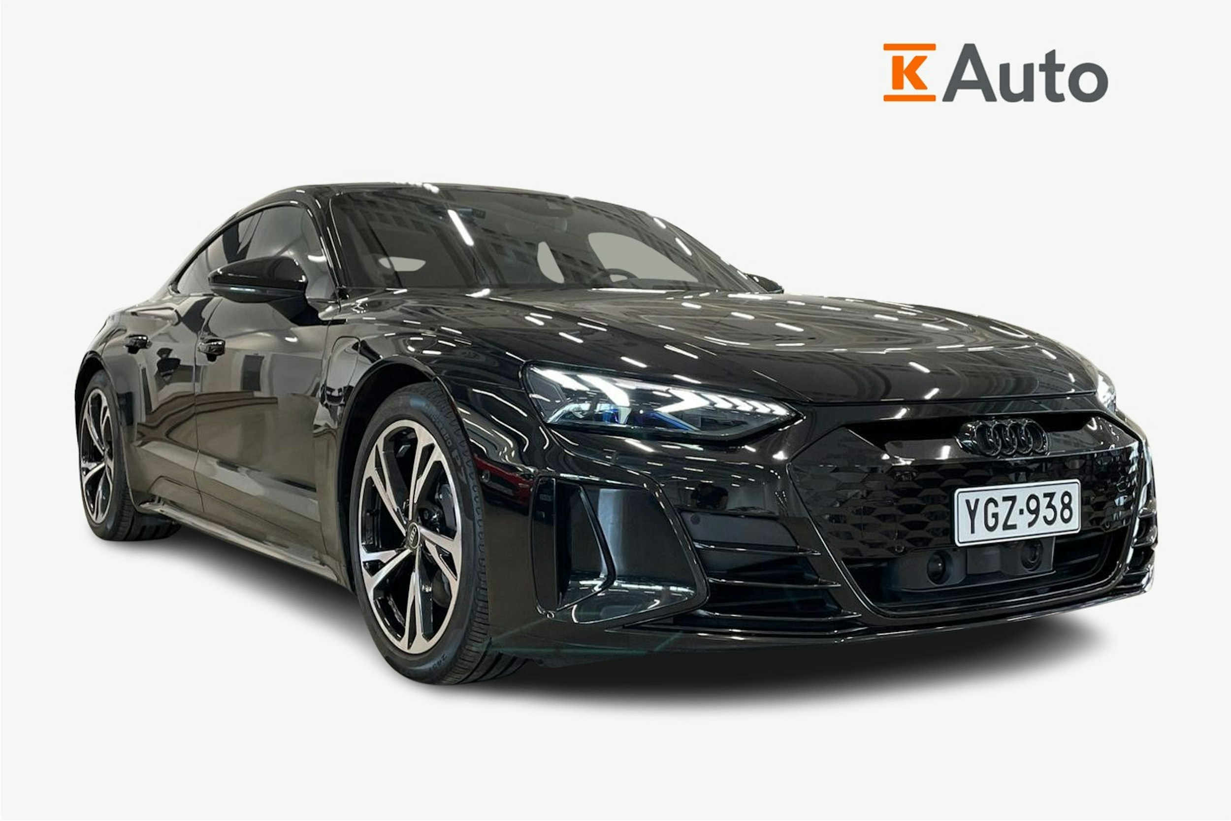 musta Audi e-tron GT 2022 kuva 4.
