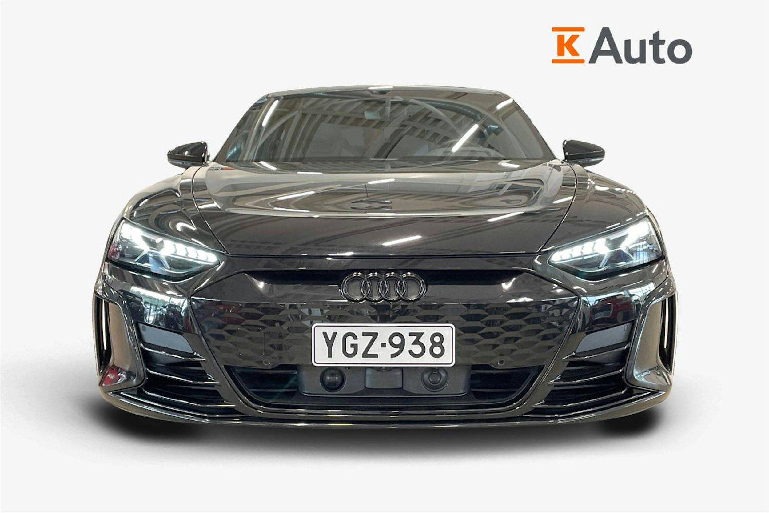 musta Audi e-tron GT 2022 kuva 7.