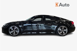musta Audi e-tron GT 2022 kuva 8.
