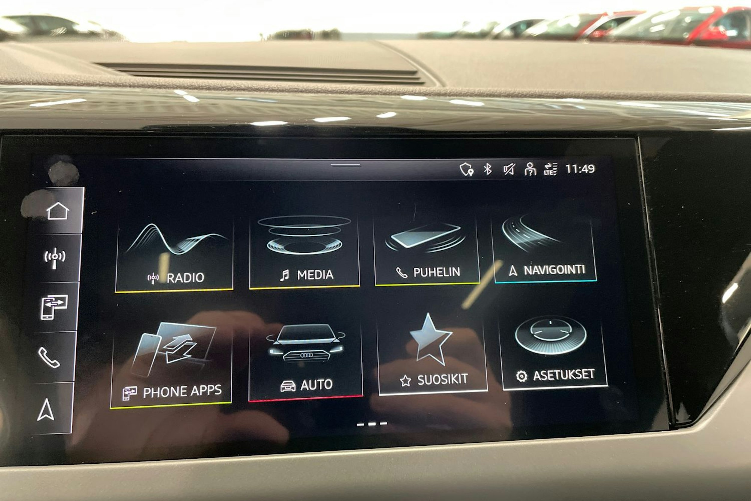 musta Audi e-tron GT 2022 kuva 29.