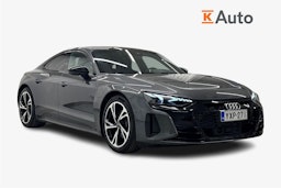 Harmaa Audi e-tron GT 2022 kuva 1.
