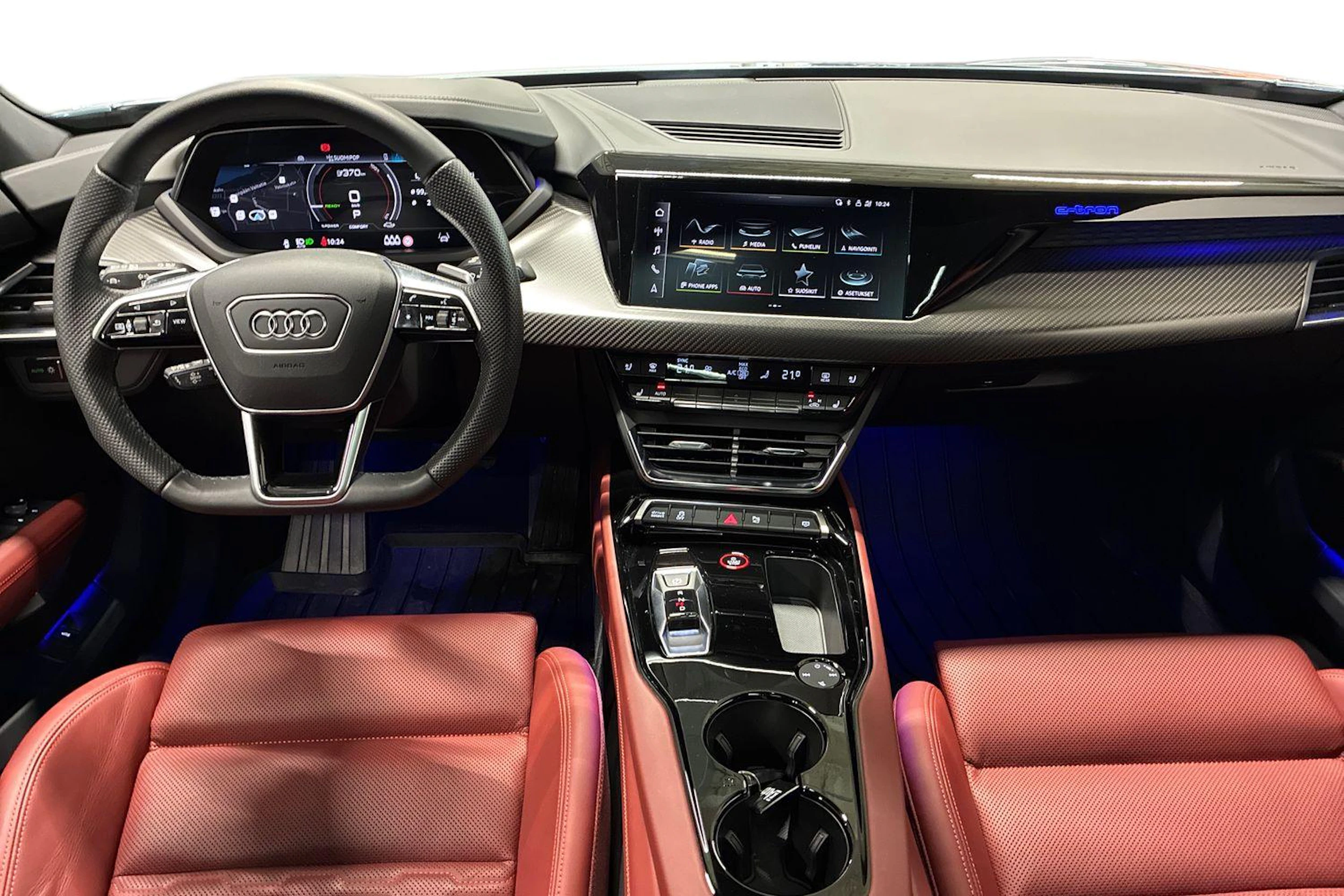 met. harmaa Audi e-tron GT 2022 kuva 7.