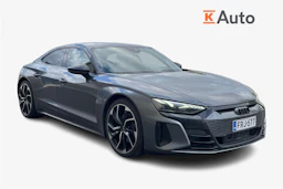 met. harmaa Audi e-tron GT 2023 kuva 1.