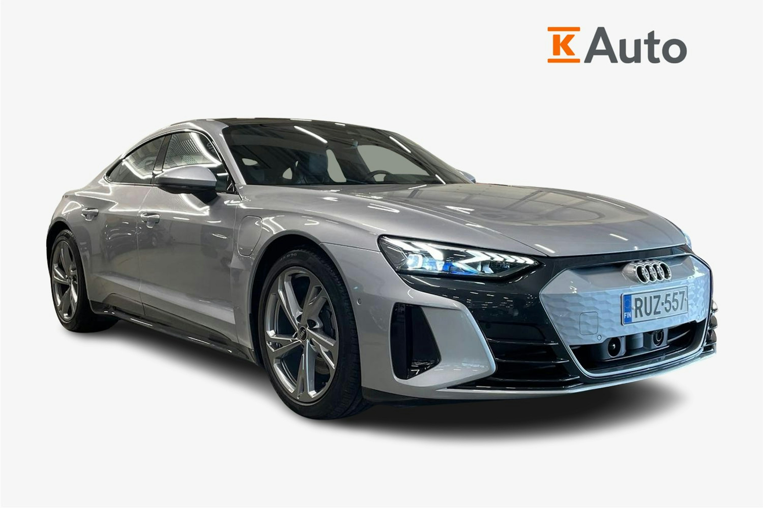 met. harmaa Audi e-tron GT 2023 kuva 1.
