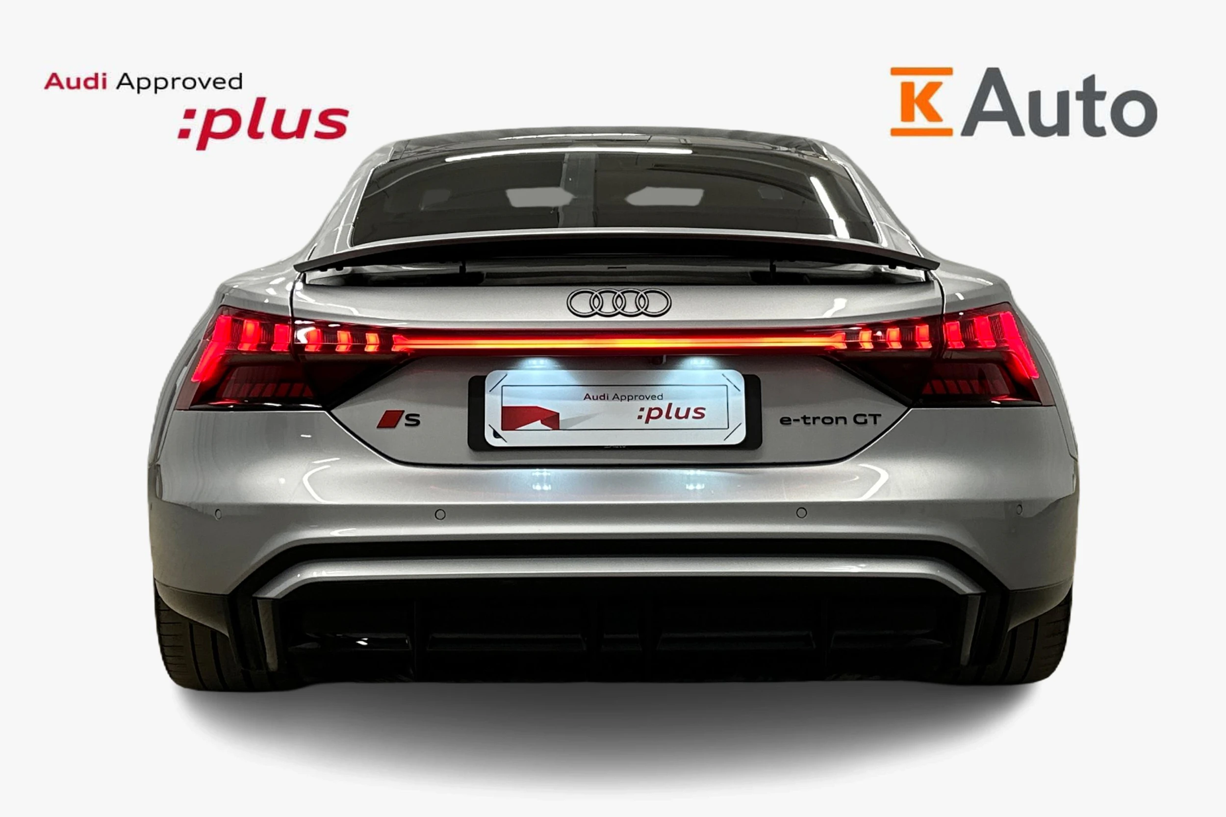 harmaa Audi e-tron GT 2025 kuva 3.