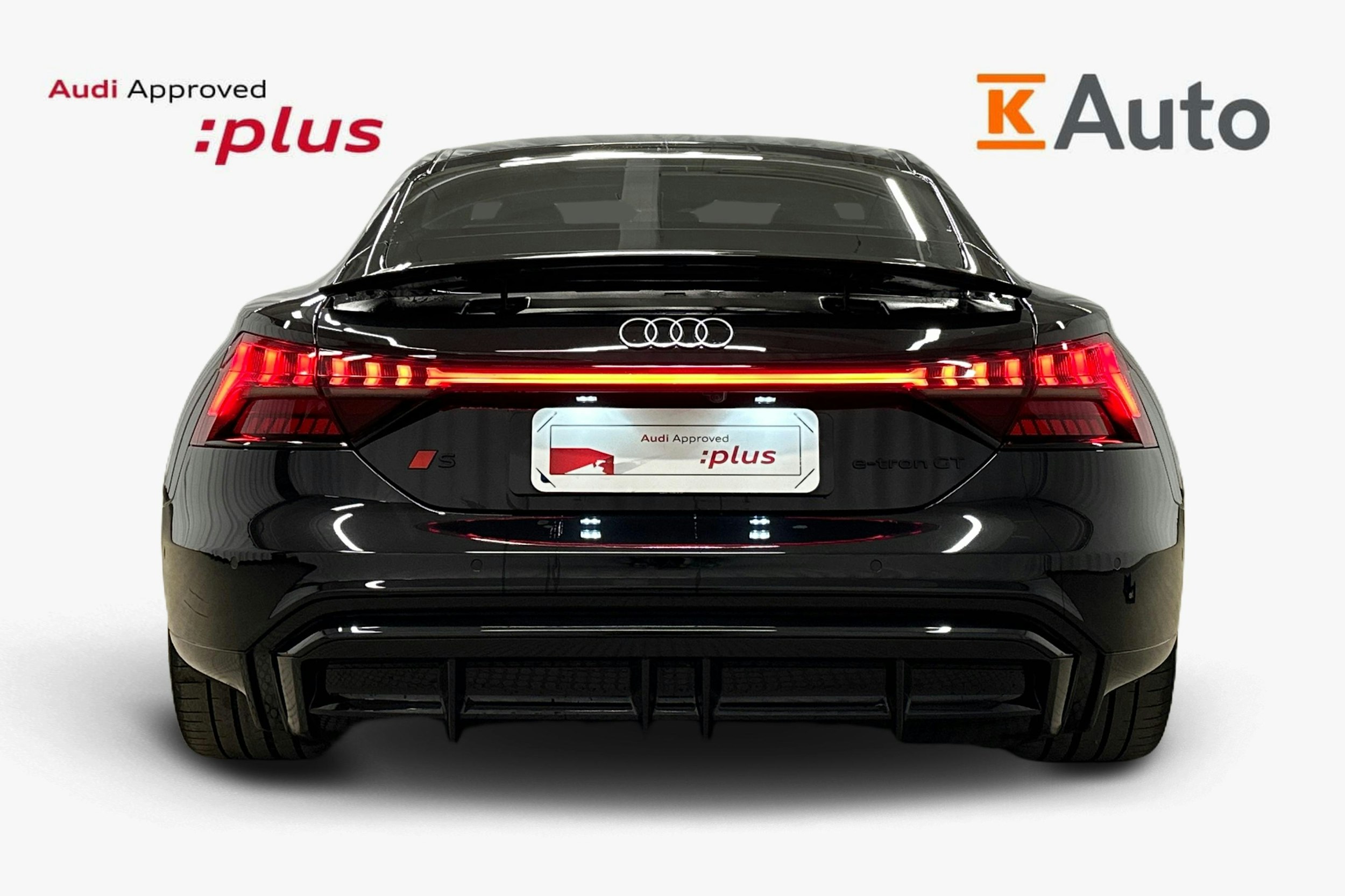 musta Audi e-tron GT 2025 kuva 3.