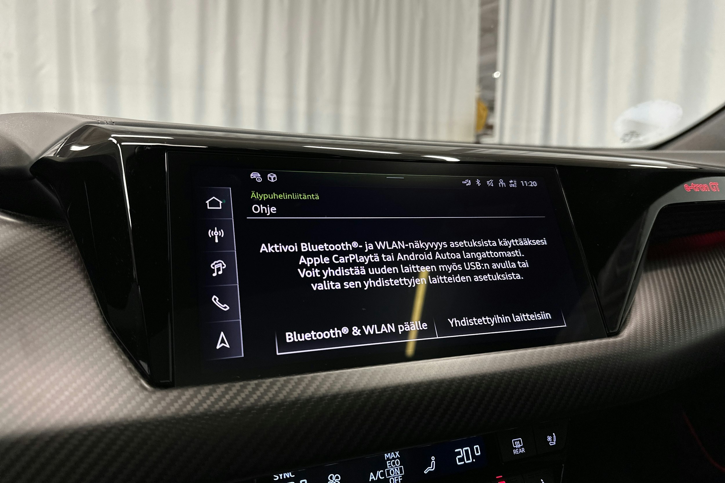 musta Audi e-tron GT 2025 kuva 19.
