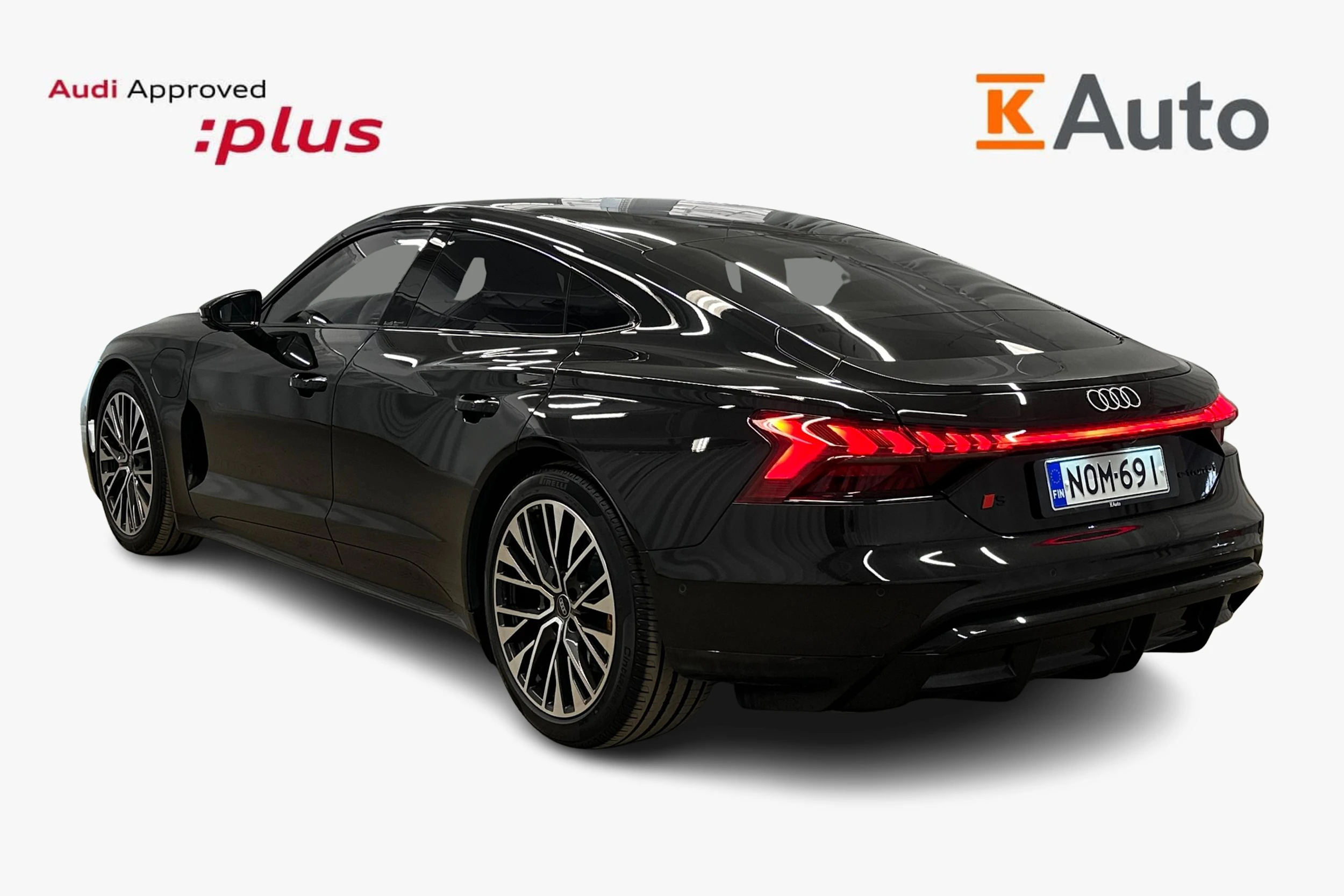 musta Audi e-tron GT 2025 kuva 2.