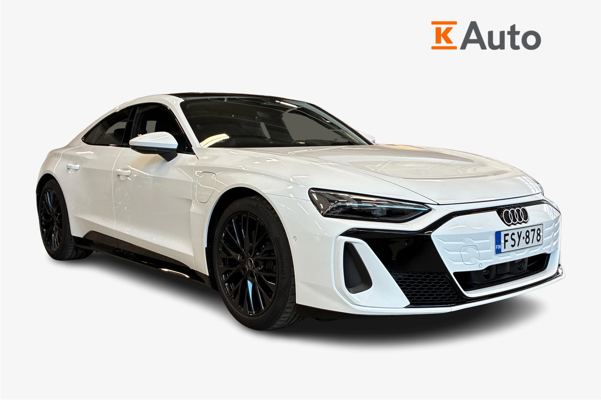 valkoinen Audi e-tron GT 2026 kuva 1.