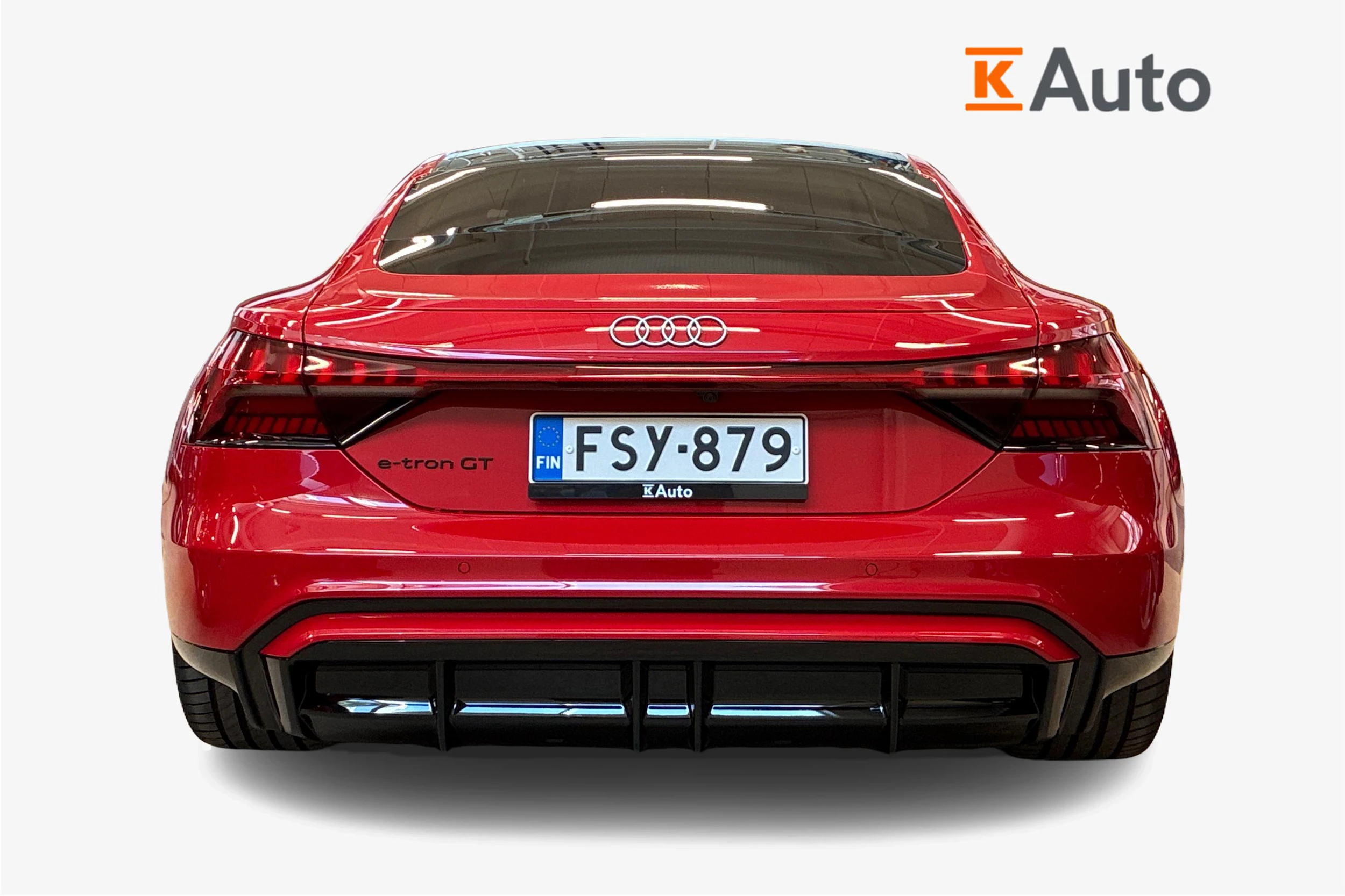 punainen Audi e-tron GT 2026 kuva 3.
