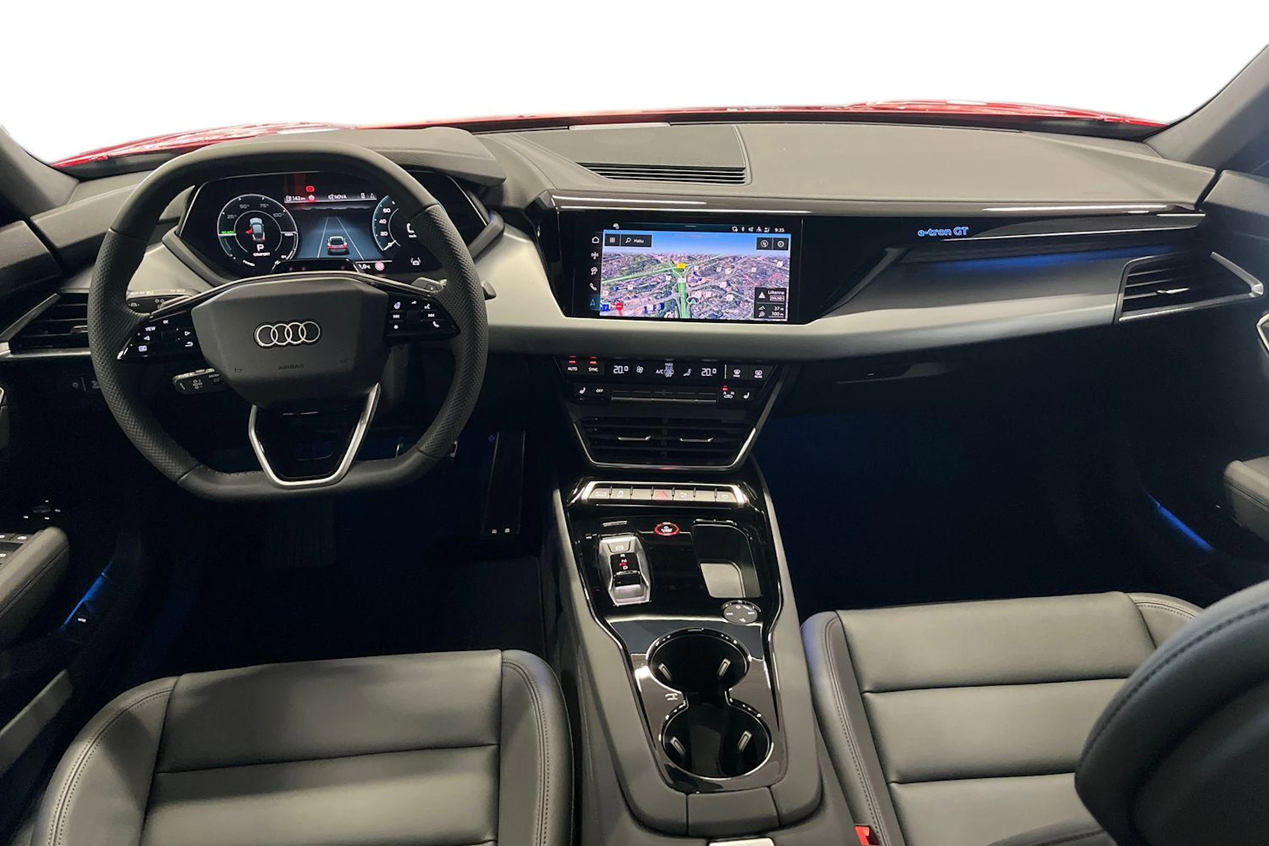 met. punainen Audi e-tron GT 2026 kuva 7.