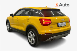 Keltainen Audi Q2 2017 kuva 3.