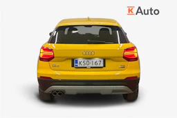 Keltainen Audi Q2 2017 kuva 4.