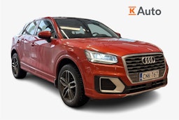 met. oranssi Audi Q2 2017 kuva 1.