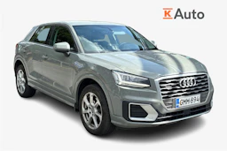 harmaa Audi Q2 2017 kuva 1.