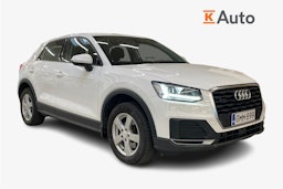 Valkoinen Audi Q2 2017 kuva 1.