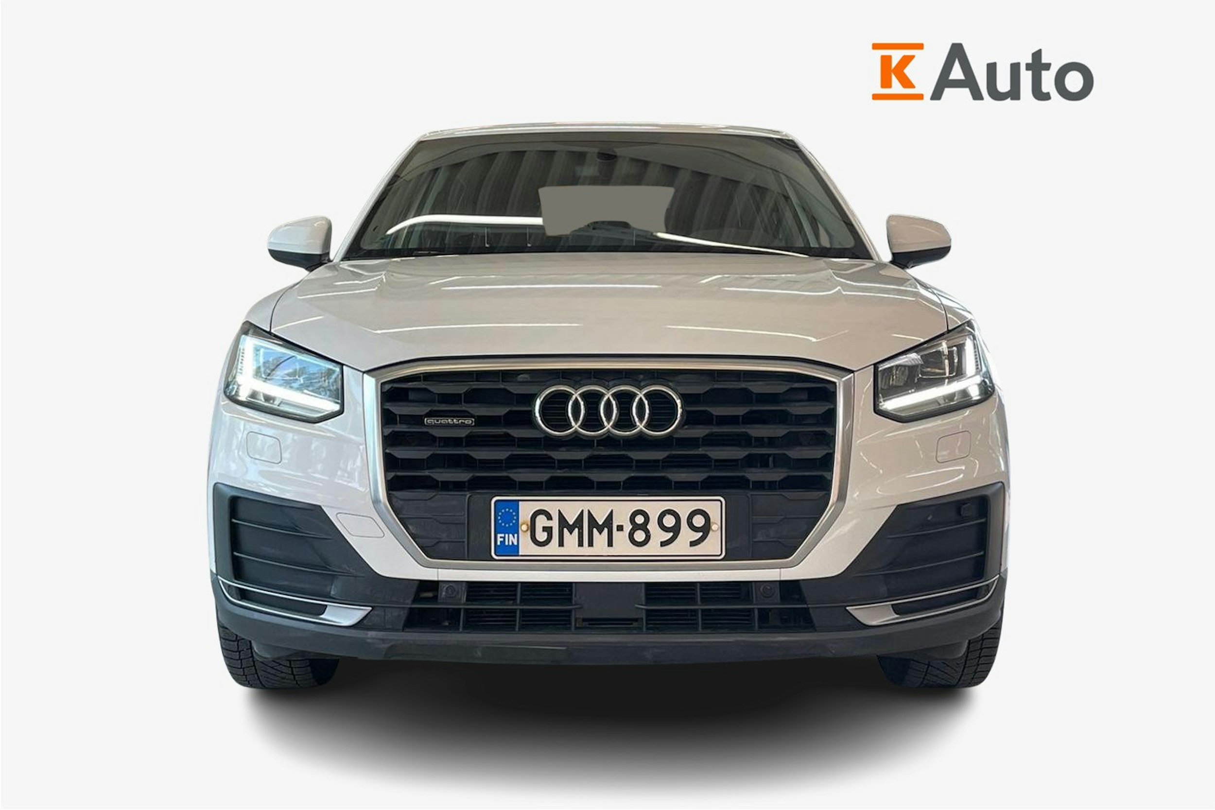 Valkoinen Audi Q2 2017 kuva 5.