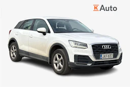 valkoinen Audi Q2 2017 kuva 1.