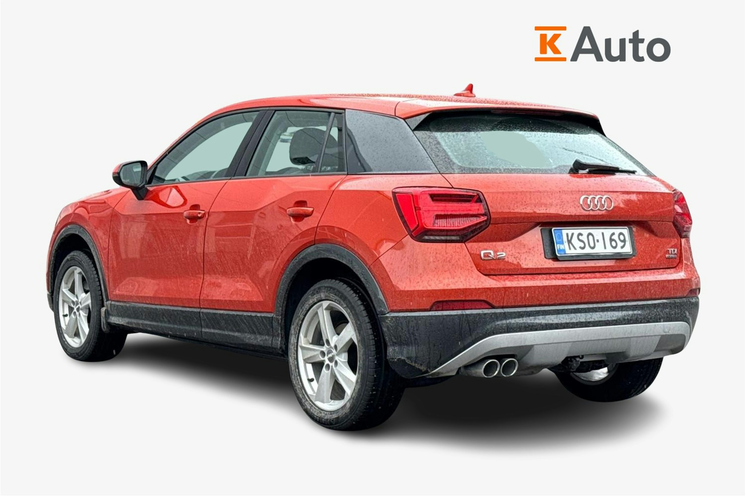 oranssi Audi Q2 2017 kuva 2.