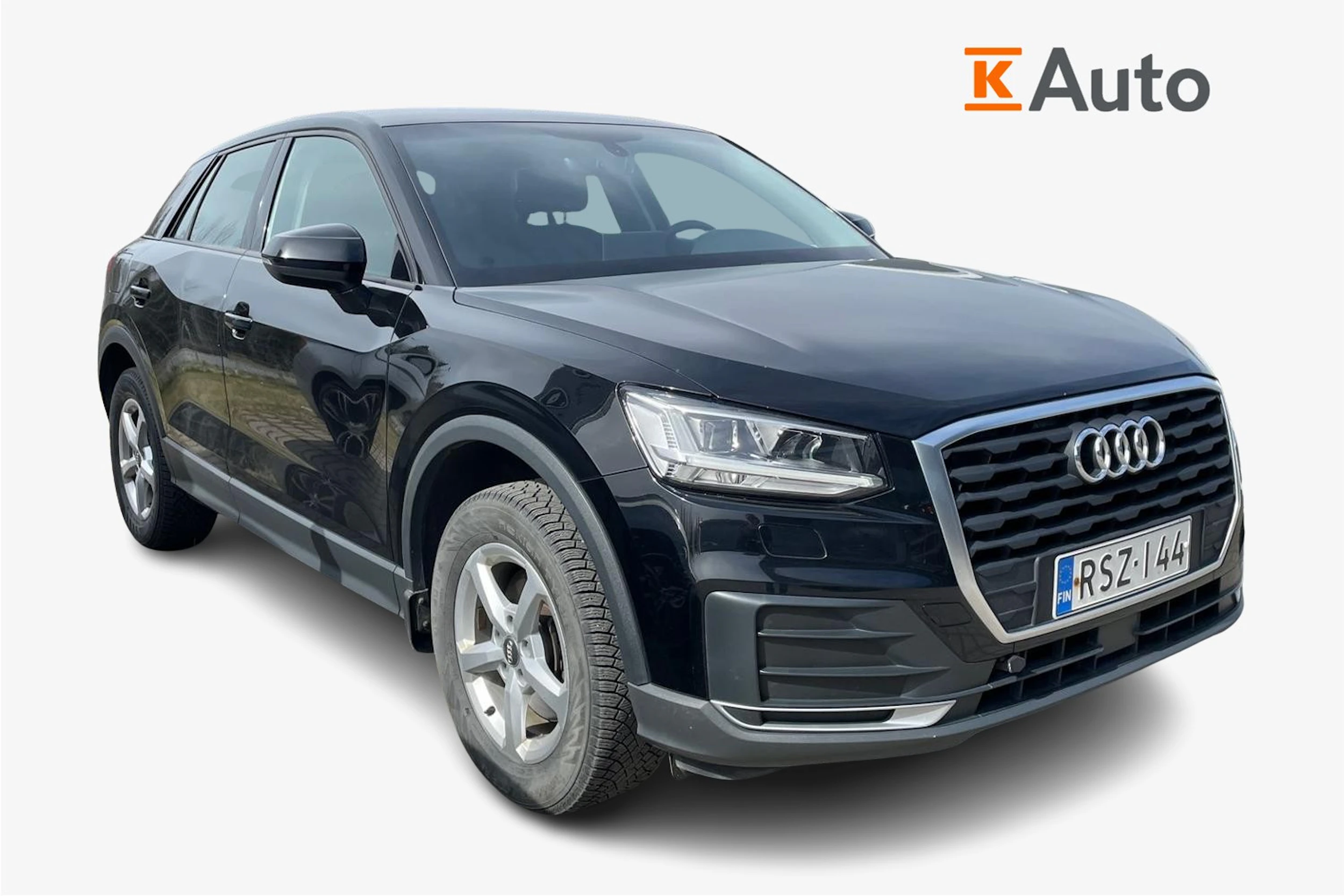 musta Audi Q2 2017 kuva 1.