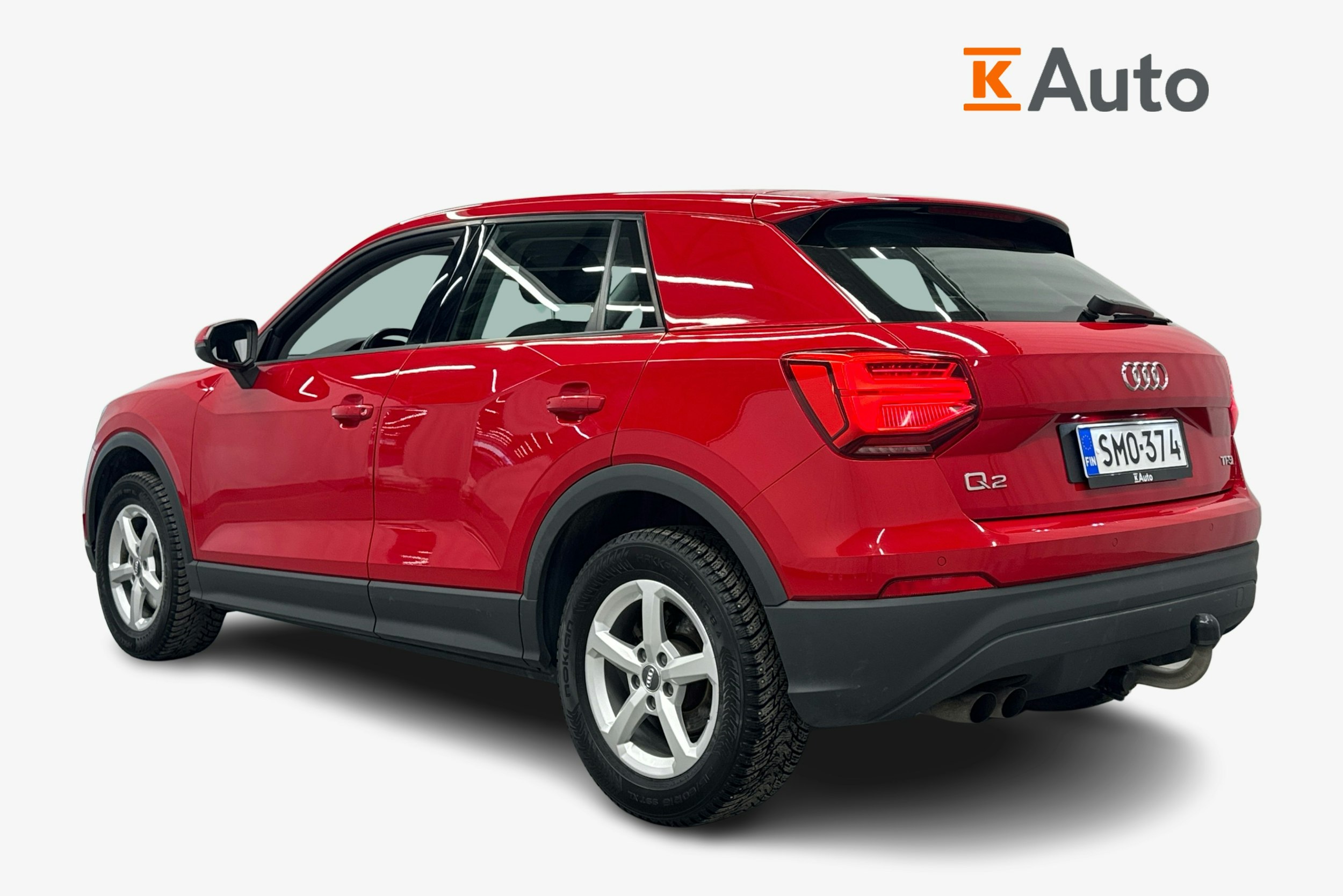 punainen Audi Q2 2018 kuva 2.