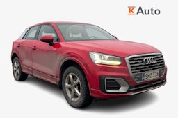 Punainen Audi Q2 2017 kuva 1.