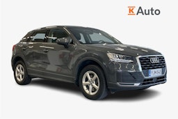 Harmaa Audi Q2 2017 kuva 1.