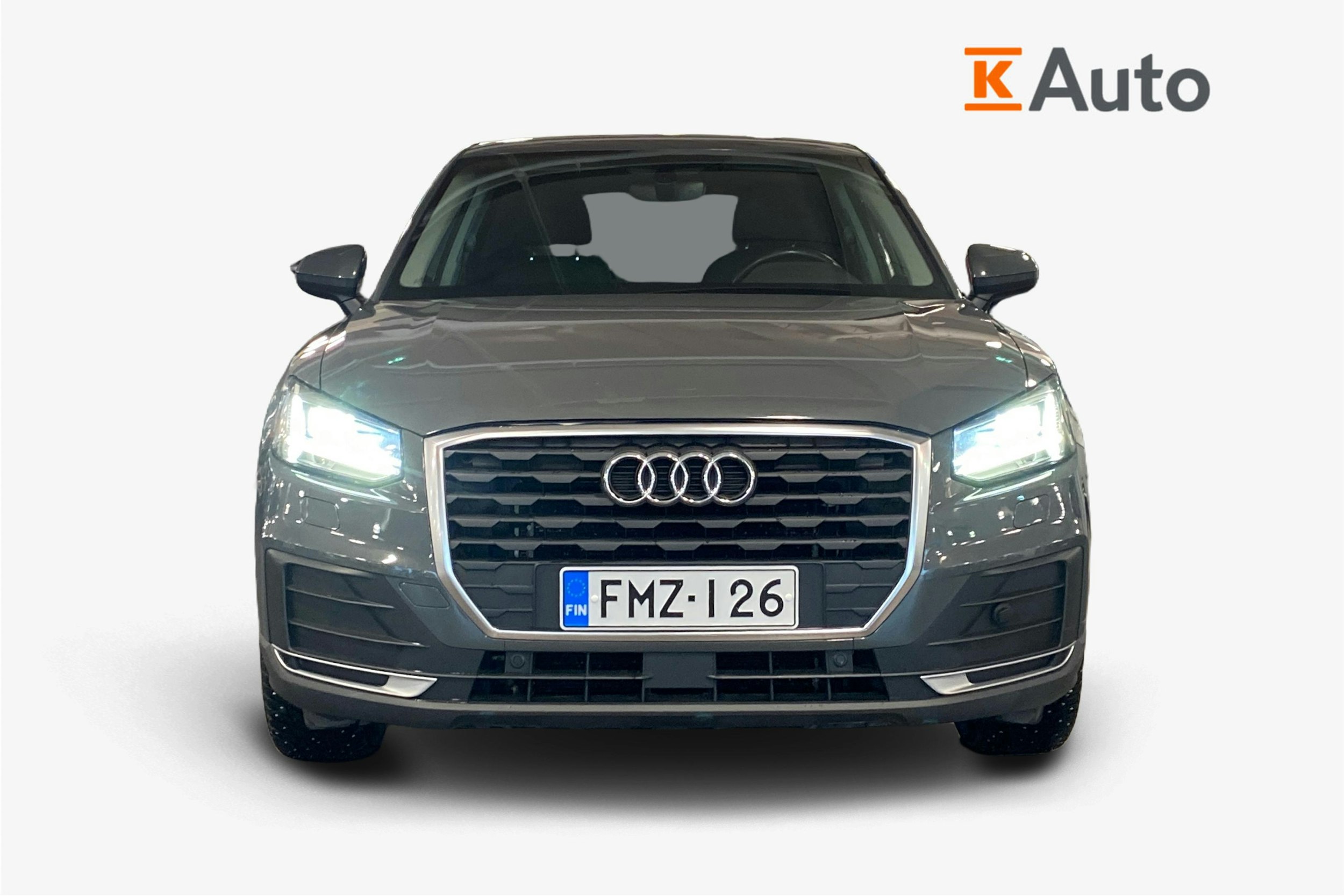 Harmaa Audi Q2 2018 kuva 5.