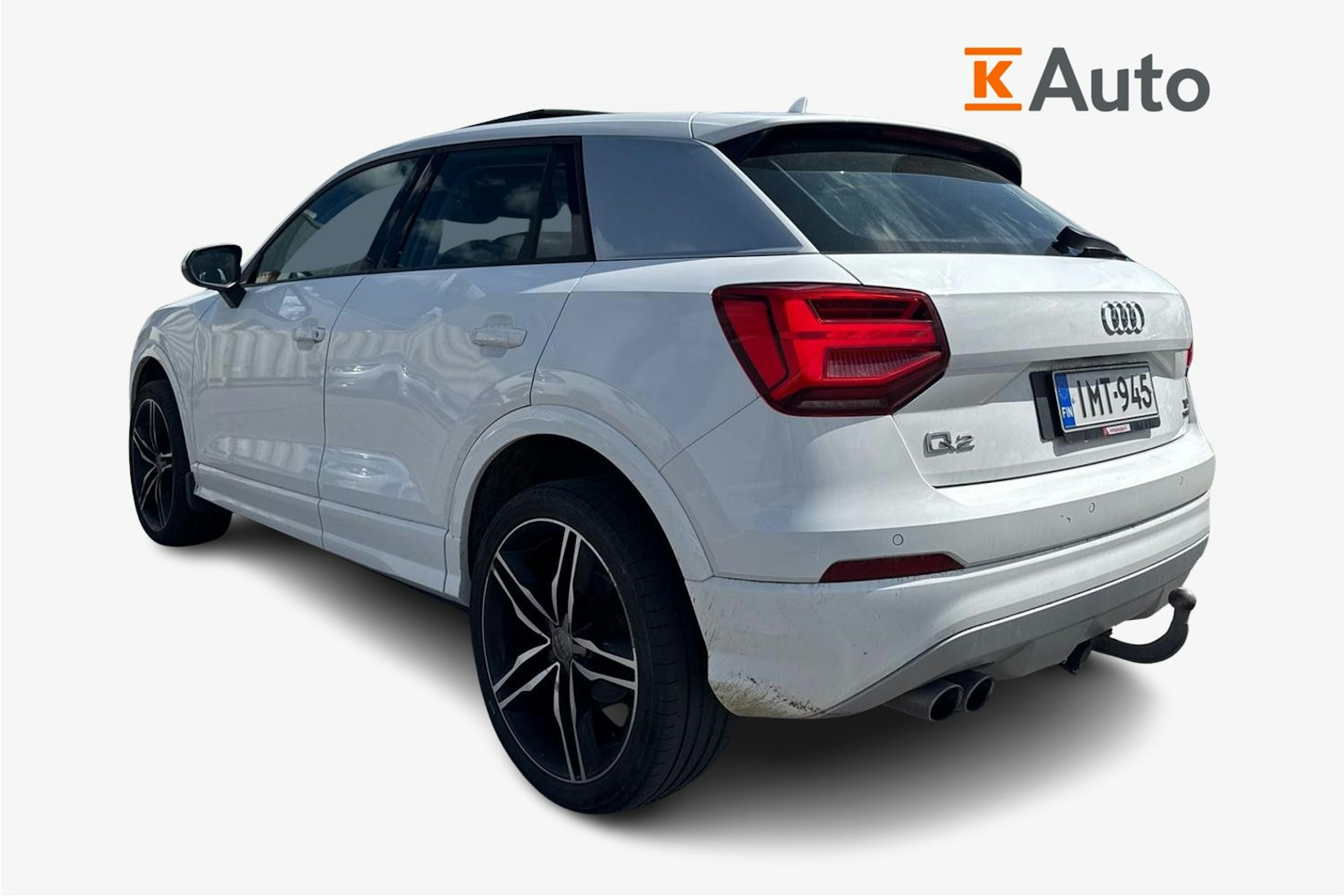 valkoinen Audi Q2 2018 kuva 2.