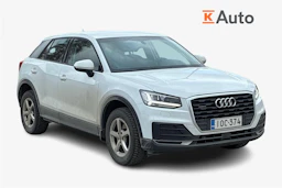 valkoinen Audi Q2 2018 kuva 1.