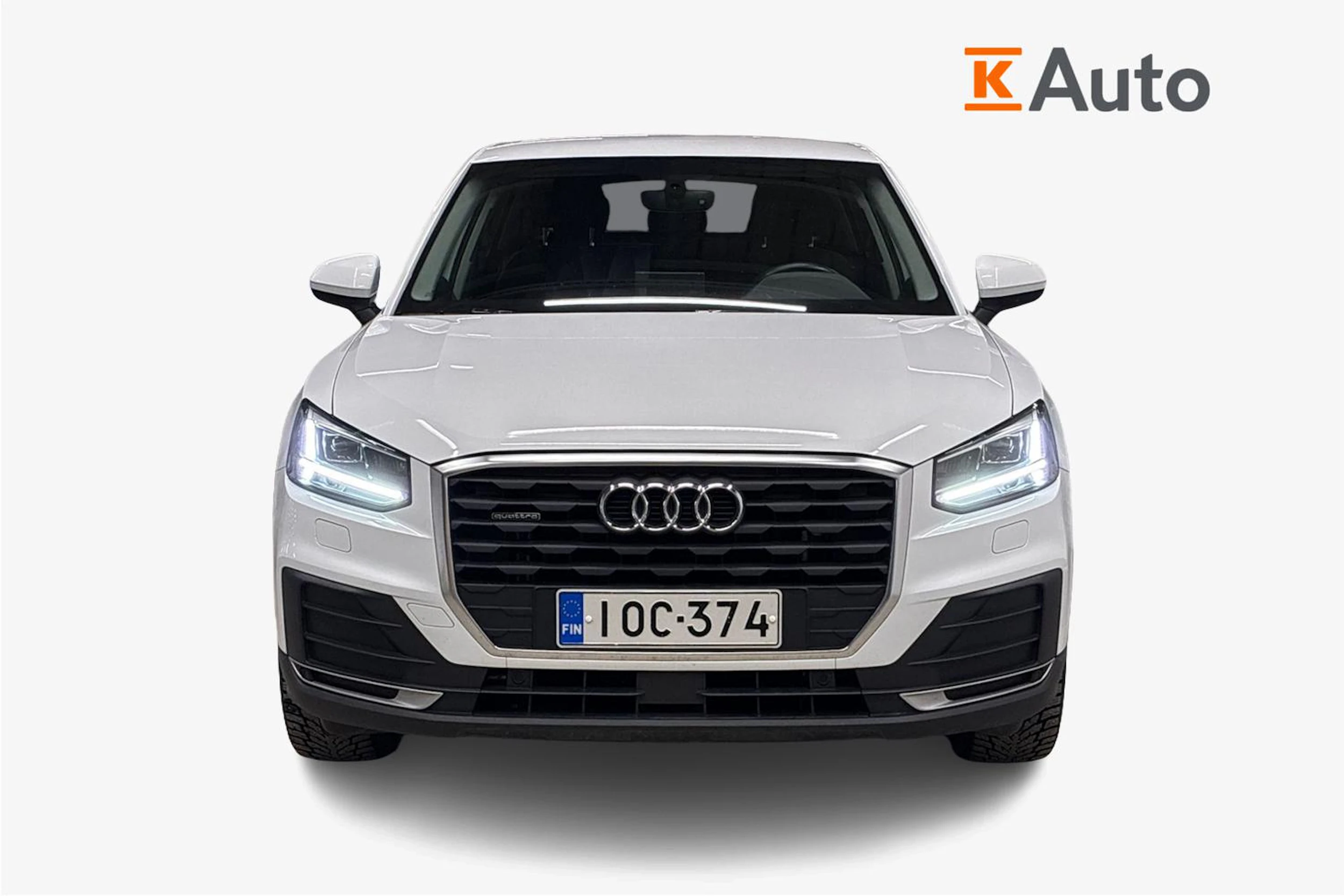 valkoinen Audi Q2 2018 kuva 4.
